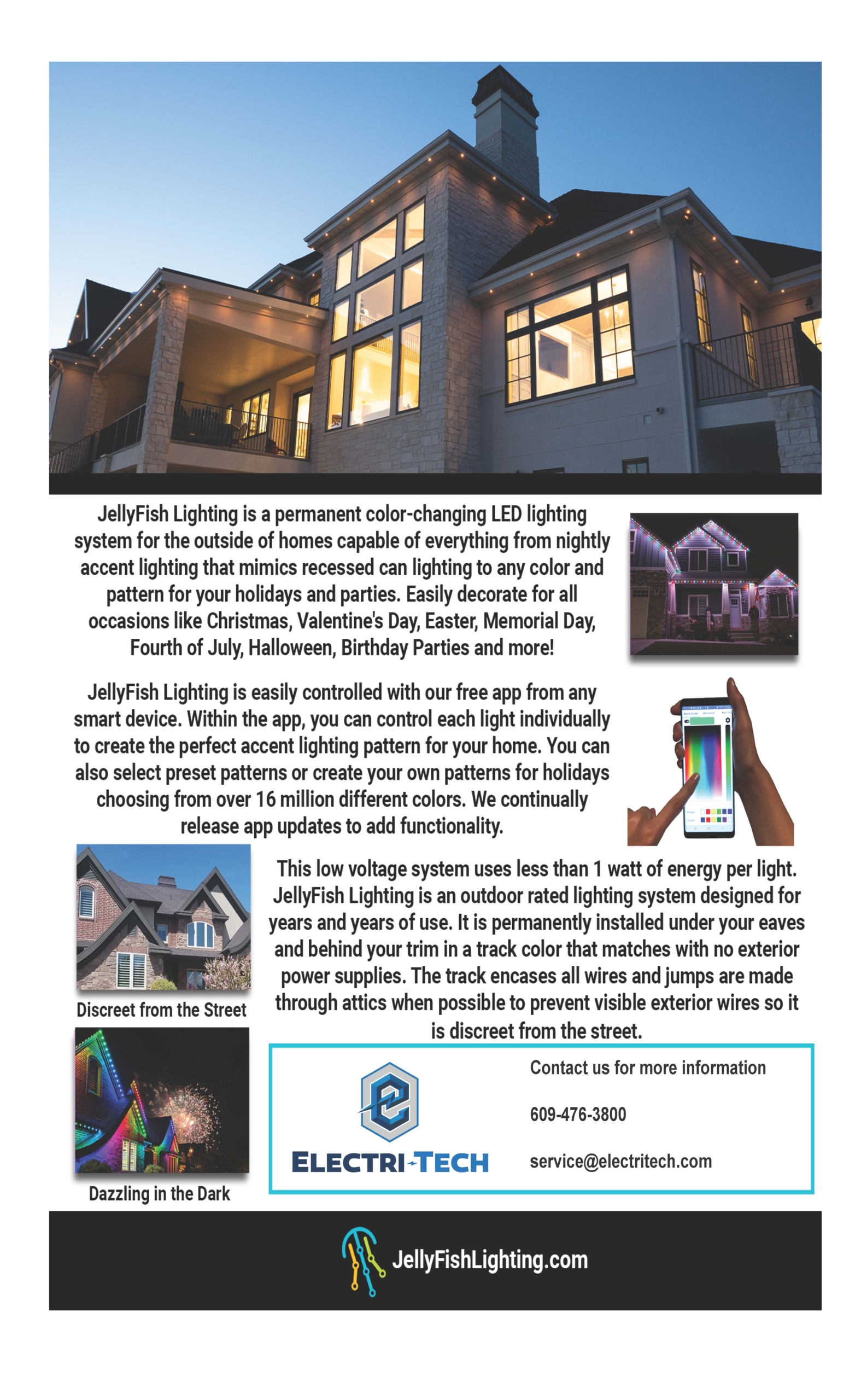 ElectriTech JellyFish Lighting ElectriTech